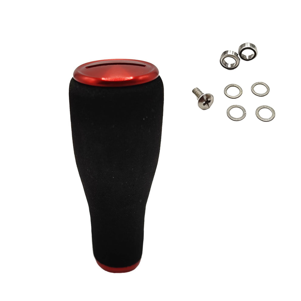 Fly Reel - Trommelrollen-Zubehör, Baitcasting-Knopf, Angelzubehör-Upgrade, inklusive Schraube und