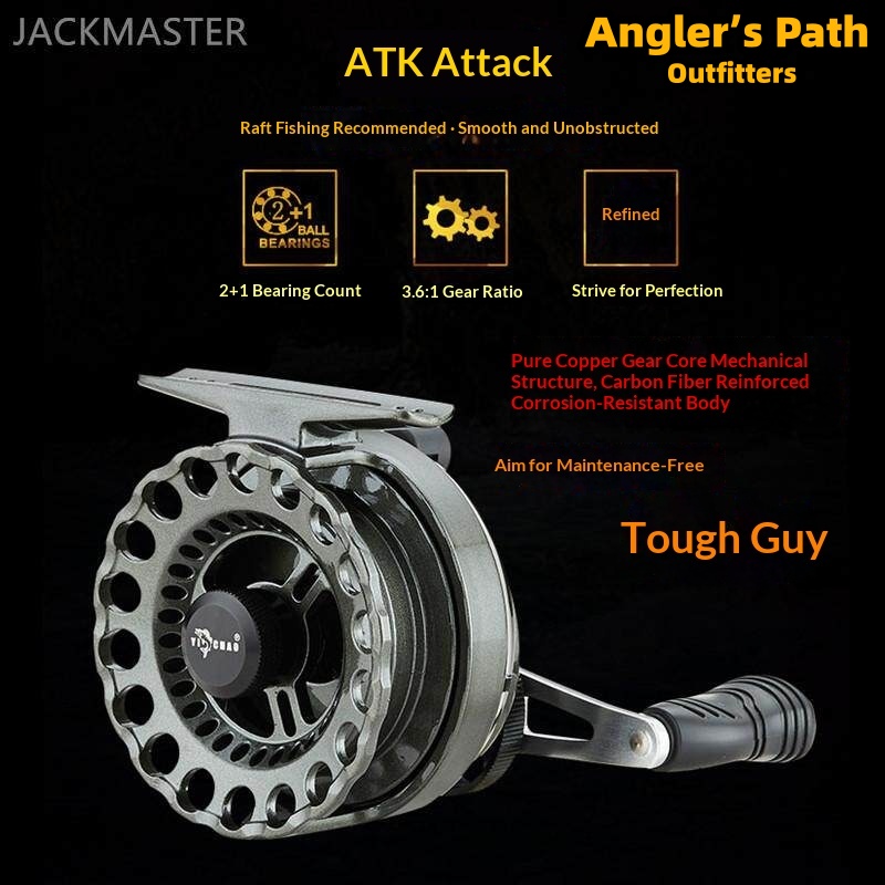 Ice Fishing Reel - YI CHAO Atk Raft Angelrolle Salzwasserbeständig