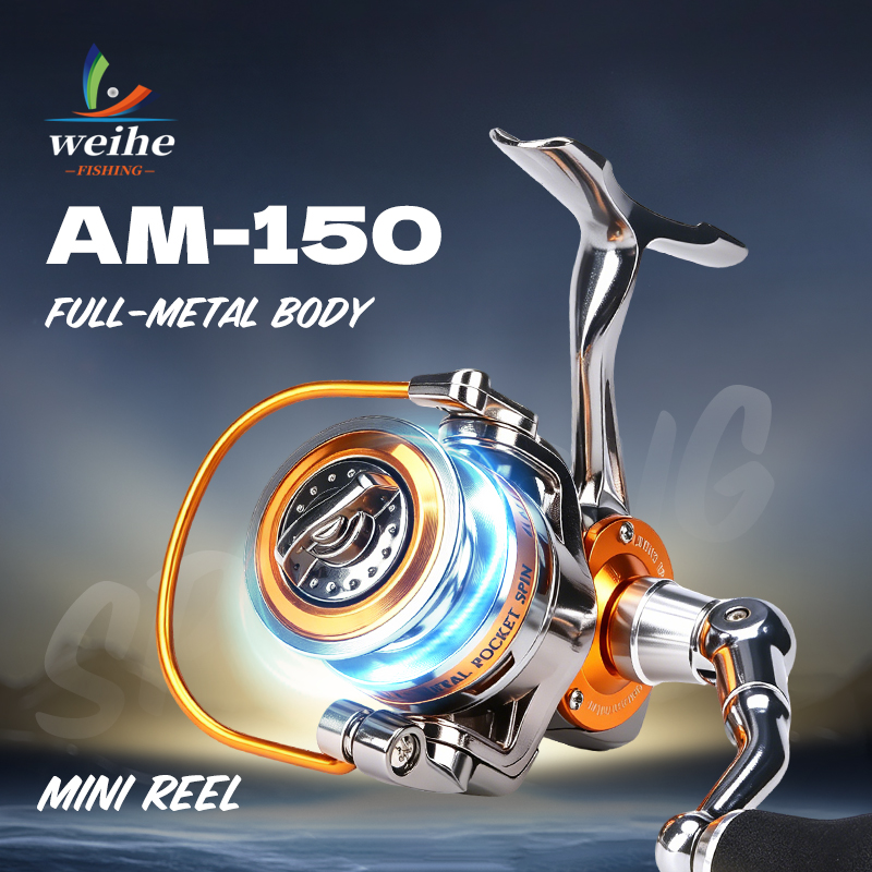 WEIHE 150 #   Mini-Metall-Spin – Ice Fishing Reel Bewertung und Preis