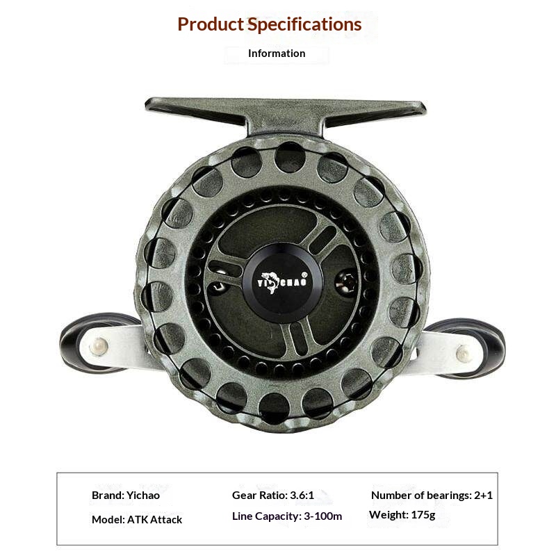 YI CHAO Atk Raft Angelrolle Sa – Ice Fishing Reel Bewertung und Preis
