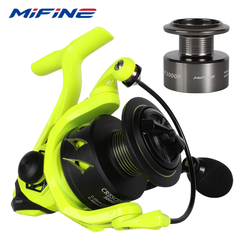 MIFINE CRESCENT Spinnrollen mi – Reel Spare Spool Bewertung und Preis